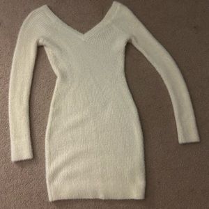 Abercrombie & Fitch Off the Shoulder Sweater Dress